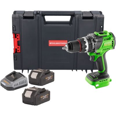 Procraft Avvitatore A Percussione A Batteria Pa18probl-bb 20 V 180 Nm Brushless + 2x Batteria 4,0 Ah + Caricabatteria + Valigetta Portautensili Rhino Procraft Avvitatore A Percussione A Batteria Pa18probl-bb 20 V 180 Nm Brushless + 2x Batteria 4,0 Ah + Caricabatteria + Valigetta Portautensili Rhino