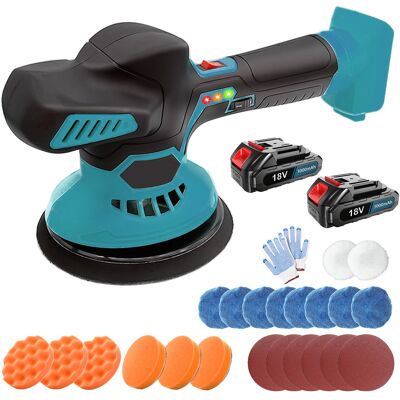 MAWIRON Lucidatrice - Lucidatrice Rotativa Da 700 W Con Funzione Cera - 6 Velocità Variabili Da 1000 A 3500 Giri/min - Manico Rimovibile Per Auto, Barche, Levigatura, Lucidatura E Ceratura MAWIRON Lucidatrice - Lucidatrice Rotativa Da 700 W Con Funzione Cera - 6 Velocità Variabili Da 1000 A 3500 Giri/min - Manico Rimovibile Per Auto, Barche, Levigatura, Lucidatura E Ceratura