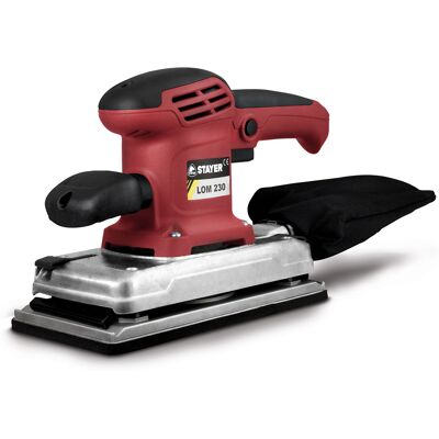Smerigliatrice orbitale elettrica Stayer Iberica - 400W - 12000rpm - 2mm orbita - 230x115mm Smerigliatrice orbitale elettrica Stayer Iberica - 400W - 12000rpm - 2mm orbita - 230x115mm