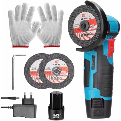 LZBARGON Mini Smerigliatrice Angolare 12v 19.500 Giri/min, Smerigliatrice Senza Fili, Smerigliatrice Senza Fili Con Batteria Al Litio, Lucidatrice Elettrica LZBARGON Mini Smerigliatrice Angolare 12v 19.500 Giri/min, Smerigliatrice Senza Fili, Smerigliatrice Senza Fili Con Batteria Al Litio, Lucidatrice Elettrica