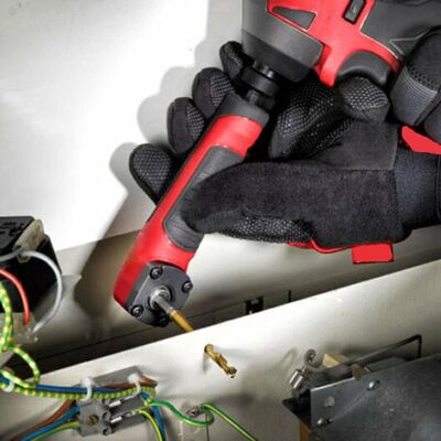 OEM Punta Da Trapano Ad Angolo Retto, Angolo Di 90 Gradi, Impugnatura Ergonomica, Adattatore In Lega D'Acciaio, Per Spazi Ristretti OEM Punta Da Trapano Ad Angolo Retto, Angolo Di 90 Gradi, Impugnatura Ergonomica, Adattatore In Lega D'Acciaio, Per Spazi Ristretti