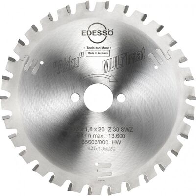 Edessö - Lama Circolare HW per Sega a Batteria 136mm - 30 Denti Edessö - Lama Circolare HW per Sega a Batteria 136mm - 30 Denti