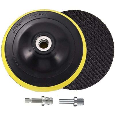 DPZO 2 Platorelli Abrasivi Da 125 Mm M10 Con Dischi Abrasivi Per Lucidatrici Rotative DPZO 2 Platorelli Abrasivi Da 125 Mm M10 Con Dischi Abrasivi Per Lucidatrici Rotative