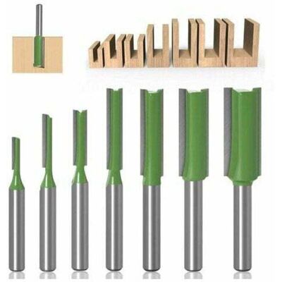 OEM Punta Per Fresa Dritta Da 6 Mm, 7 Pezzi Di Punte Per Fresa Dritte, Taglienti Dritti, Set Di Ganasce Dritte, Utensili Per La Lavorazione Del Legno - Crezuo OEM Punta Per Fresa Dritta Da 6 Mm, 7 Pezzi Di Punte Per Fresa Dritte, Taglienti Dritti, Set Di Ganasce Dritte, Utensili Per La Lavorazione Del Legno - Crezuo