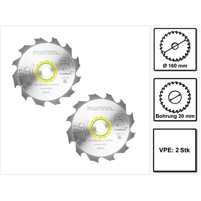 Festool 2x Lama Circolare Panther Pw12 Legno 160 X 1,8 X 20 Mm 160 Mm 12 Denti ( 2x 500460 ) Hkc Ts Festool 2x Lama Circolare Panther Pw12 Legno 160 X 1,8 X 20 Mm 160 Mm 12 Denti ( 2x 500460 ) Hkc Ts