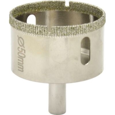 Trapano a corona diamantato da 50 mm GEKO - Per uso umido Trapano a corona diamantato da 50 mm GEKO - Per uso umido