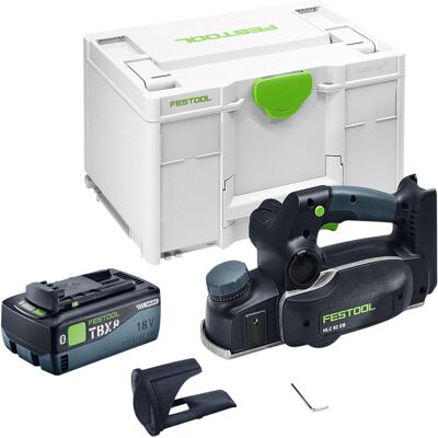 Festool Pialla A Batteria Hlc 82 Eb-basic 18 V 82 Mm Brushless + 1 Batteria Da 8,0 Ah + Systainer - Senza Caricabatterie Festool Pialla A Batteria Hlc 82 Eb-basic 18 V 82 Mm Brushless + 1 Batteria Da 8,0 Ah + Systainer - Senza Caricabatterie
