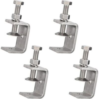 OEM Set Di 4 Piccoli Morsetti A C In Acciaio Inox, 15-38 Mm, In Acciaio Inox, Set Di Morsetti A C Per Saldatura, Falegnameria, Assemblaggio Domestico E Lavorazione Del Legno. OEM Set Di 4 Piccoli Morsetti A C In Acciaio Inox, 15-38 Mm, In Acciaio Inox, Set Di Morsetti A C Per Saldatura, Falegnameria, Assemblaggio Domestico E Lavorazione Del Legno.