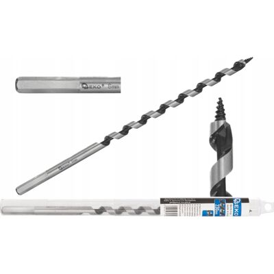 IMPORT Punta Elicoidale Geko Twist Drill Legno 8x230 Mm IMPORT Punta Elicoidale Geko Twist Drill Legno 8x230 Mm