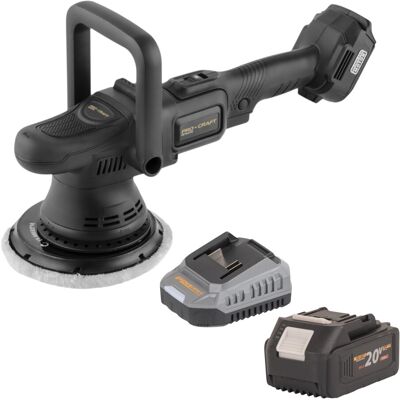 Procraft Lucidatrice A Batteria Pm22bb 20 Volt 150 Mm + 1x Batteria 4,0 Ah + Caricabatteria Procraft Lucidatrice A Batteria Pm22bb 20 Volt 150 Mm + 1x Batteria 4,0 Ah + Caricabatteria