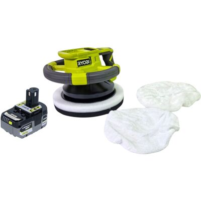 Ryobi Rbp18250-0 Lucidatrice A Batteria 18 V 250 Mm + 1x Batteria 5,0 Ah - Senza Caricabatterie Ryobi Rbp18250-0 Lucidatrice A Batteria 18 V 250 Mm + 1x Batteria 5,0 Ah - Senza Caricabatterie
