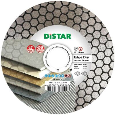 DISTAR - EDGE DRY 2 W 1 11115537010 - 125mm - Disco diamantato DISTAR - EDGE DRY 2 W 1 11115537010 - 125mm - Disco diamantato