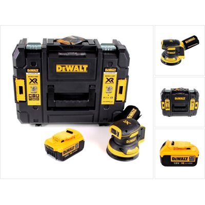 DeWalt Dcw 210 Nt Levigatrice Orbitale A Batteria 18v / 125mm / Brushless In Valigetta Tstak + 1x Batteria 4,0ah - Senza Caricabatterie - DeWalt Dcw 210 Nt Levigatrice Orbitale A Batteria 18v / 125mm / Brushless In Valigetta Tstak + 1x Batteria 4,0ah - Senza Caricabatterie -
