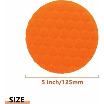 OEM Set Di 5 Tamponi In Schiuma Per Lucidatura Auto, Diametro 125 Mm, Per Lucidare E Rifinire La Carrozzeria. OEM Set Di 5 Tamponi In Schiuma Per Lucidatura Auto, Diametro 125 Mm, Per Lucidare E Rifinire La Carrozzeria.