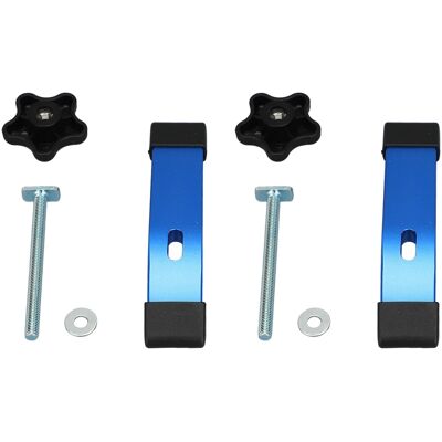 YOTOWN Set Di 2 Morsetti Per Binario A T, 5-1/2" Di Lunghezza X 1-1/8" Di Larghezza, Morsetti Per Lavorazione Del Legno Anodizzati Per Impieghi Gravosi, Morsetto Multifunzionale In Alluminio YOTOWN Set Di 2 Morsetti Per Binario A T, 5-1/2" Di Lunghezza X 1-1/8" Di Larghezza, Morsetti Per Lavorazione Del Legno Anodizzati Per Impieghi Gravosi, Morsetto Multifunzionale In Alluminio