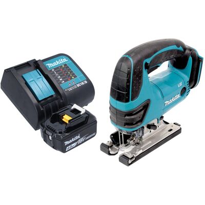 Makita Djv 180 Sm1x Seghetto Alternativo A Batteria 18 V 135 Mm + 1x Batteria 4,0 Ah + Caricabatteria Makita Djv 180 Sm1x Seghetto Alternativo A Batteria 18 V 135 Mm + 1x Batteria 4,0 Ah + Caricabatteria