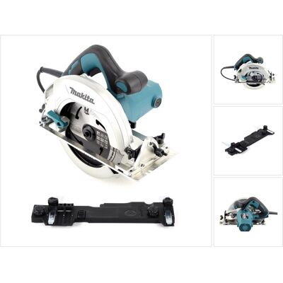 Makita Hs 7601 Sega Circolare 1200 W + Lama Per Sega Mforce Da 190 Mm + Adattatore Per Binario Di Guida C Makita Hs 7601 Sega Circolare 1200 W + Lama Per Sega Mforce Da 190 Mm + Adattatore Per Binario Di Guida C