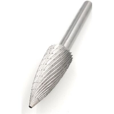 KRINO Fresa Rotativa Hss Ogiva Dente Fine Z3 KRINO Fresa Rotativa Hss Ogiva Dente Fine Z3