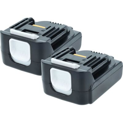 VHBW 2x Batteria Compatibile Con Makita Bdf441z, Bdf442, Bdf444z, Bdf446rfe, Bdf442rfe, Bdf444rfe Utensile Elettrico (2000 Mah, Li-ion, 14,4 V) VHBW 2x Batteria Compatibile Con Makita Bdf441z, Bdf442, Bdf444z, Bdf446rfe, Bdf442rfe, Bdf444rfe Utensile Elettrico (2000 Mah, Li-ion, 14,4 V)