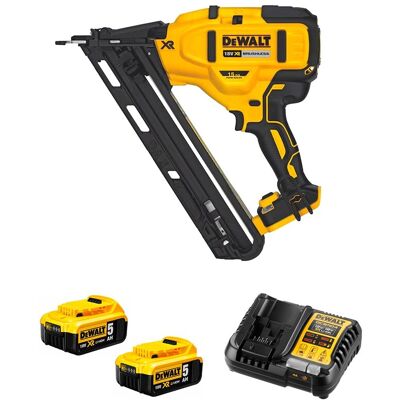 DeWalt Chiodatrice Dcn650p2-sk (2 X 5,0 Ah + Dcb1104) DeWalt Chiodatrice Dcn650p2-sk (2 X 5,0 Ah + Dcb1104)