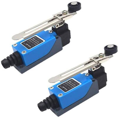 KZQ Interruttori Di Fine Corsa Me-8108, 2 Pezzi, Leva Regolabile, Nc-no, Adatti Per Cnc, Fresa, Router KZQ Interruttori Di Fine Corsa Me-8108, 2 Pezzi, Leva Regolabile, Nc-no, Adatti Per Cnc, Fresa, Router
