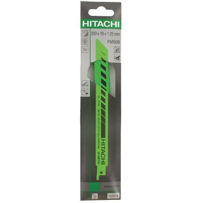 Lama di sega bimetallo Hikoki 200mm - Metallo/Reciprocating - A5 Lama di sega bimetallo Hikoki 200mm - Metallo/Reciprocating - A5