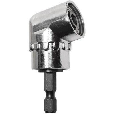 OEM Prolunga Per Trapano Ad Angolo Retto A 105 Gradi - Avvitatore Elettrico - Punta Esagonale Da 6,35 Mm (argento) OEM Prolunga Per Trapano Ad Angolo Retto A 105 Gradi - Avvitatore Elettrico - Punta Esagonale Da 6,35 Mm (argento)