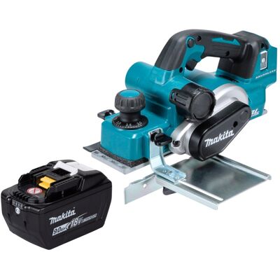 Makita Pialla A Batteria Dkp 181 Z 18 V 82 Mm Brushless + 1x Batteria 9,0 Ah - Senza Caricabatterie Makita Pialla A Batteria Dkp 181 Z 18 V 82 Mm Brushless + 1x Batteria 9,0 Ah - Senza Caricabatterie
