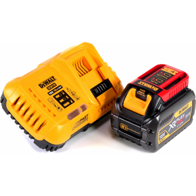 DeWalt Xr Flexvolt Starter Set T1 - Caricabatterie Dcb 118 + 1x Batteria Da 6,0 Ah DeWalt Xr Flexvolt Starter Set T1 - Caricabatterie Dcb 118 + 1x Batteria Da 6,0 Ah