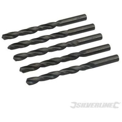 Silverline - Punte Metriche Jobber Hss-r 5 P.zi Dispobili In Vari Formati-10,5 X 13 Mm Silverline - Punte Metriche Jobber Hss-r 5 P.zi Dispobili In Vari Formati-10,5 X 13 Mm