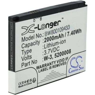 batteria vhbw Sierra Aircard - 760, 762, 762s, FC80 - Batteria per Router Mobile batteria vhbw Sierra Aircard - 760, 762, 762s, FC80 - Batteria per Router Mobile