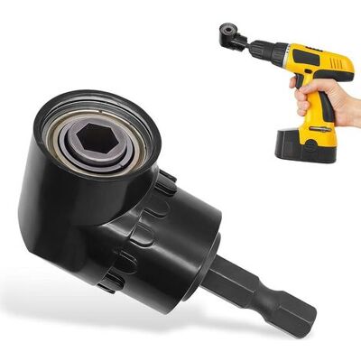 OEM Accessorio Per Cacciavite Ad Angolo Retto, Attacco Ad Angolo Retto A 105°, Con Portainserti Magnetico Da 1/4", Adattatore Per Cacciavite, Trapano Ad Angolo Retto Per Forare In Spazi Ristretti OEM Accessorio Per Cacciavite Ad Angolo Retto, Attacco Ad Angolo Retto A 105°, Con Portainserti Magnetico Da 1/4", Adattatore Per Cacciavite, Trapano Ad Angolo Retto Per Forare In Spazi Ristretti