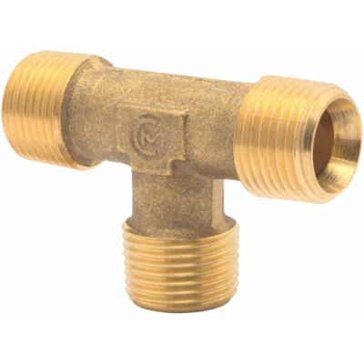 Elmag - Druckluftverteiler 3fach T-Stück - Ottone - Accessorio utensili pneumatici Elmag - Druckluftverteiler 3fach T-Stück - Ottone - Accessorio utensili pneumatici