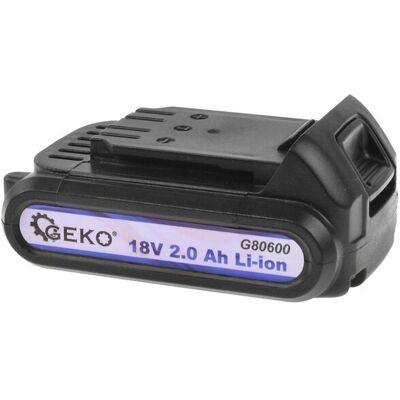 IMPORT Batteria Geko G80600 18 V 2000 Mah Li-ion IMPORT Batteria Geko G80600 18 V 2000 Mah Li-ion