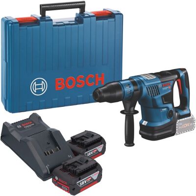 Martello Perforatore A Batteria Bosch Gbh 18v-36 C Professional 18 V 7 J Sds Max Brushless + 2 Batterie Da 4,0 Ah + Caricabatterie + Valigetta Martello Perforatore A Batteria Bosch Gbh 18v-36 C Professional 18 V 7 J Sds Max Brushless + 2 Batterie Da 4,0 Ah + Caricabatterie + Valigetta