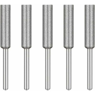 DPZO Affilacatene, Affilacatene Diamantato, Testine Abrasive, Mola Per Motoseghe, 4 Mm, Per Affilacatene, 5 Pezzi DPZO Affilacatene, Affilacatene Diamantato, Testine Abrasive, Mola Per Motoseghe, 4 Mm, Per Affilacatene, 5 Pezzi