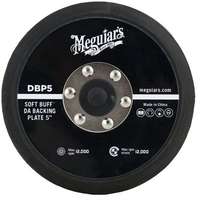 MEGUIARS Dbp5 5” 127 Mm, Platorello Per Lucidatrice Rotorbitale MEGUIARS Dbp5 5” 127 Mm, Platorello Per Lucidatrice Rotorbitale