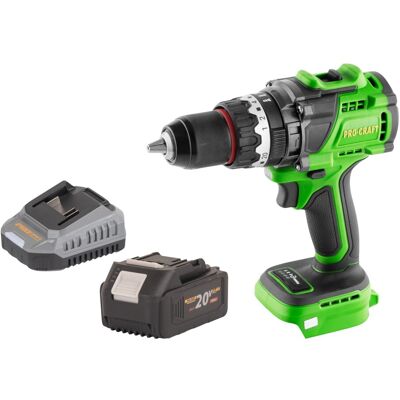 Procraft Avvitatore A Percussione A Batteria Pa18probl-bb 20 V 180 Nm Brushless + 1x Batteria 4,0 Ah + Caricabatteria Procraft Avvitatore A Percussione A Batteria Pa18probl-bb 20 V 180 Nm Brushless + 1x Batteria 4,0 Ah + Caricabatteria