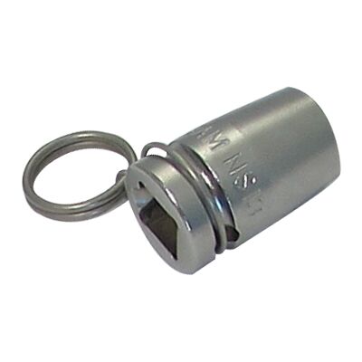 SAM OUTILLAGE Chiave a impatto - 1/2", 6 punti, con clip di sicurezza - Finitura brunita SAM OUTILLAGE Chiave a impatto - 1/2", 6 punti, con clip di sicurezza - Finitura brunita