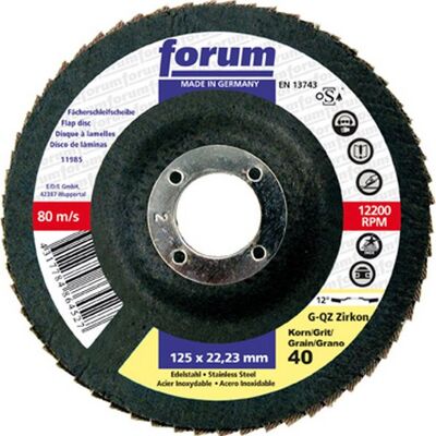 Forum Gamma Di Macinazione Ø 115 Mm (13300 Giri / Min), 12 ° Piegato, Gola: 120 Forum Gamma Di Macinazione Ø 115 Mm (13300 Giri / Min), 12 ° Piegato, Gola: 120