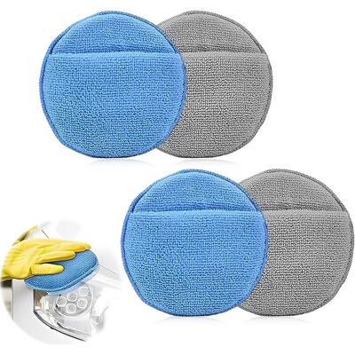 OEM Set Di 4 Spugne Per Lucidatura Auto, Tampone Per Lucidatura, Applicatore Per Auto, Spugna Per Auto In Microfibra Con Elastico, Lucidante Per Auto OEM Set Di 4 Spugne Per Lucidatura Auto, Tampone Per Lucidatura, Applicatore Per Auto, Spugna Per Auto In Microfibra Con Elastico, Lucidante Per Auto