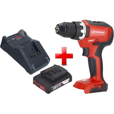 Rothenberger Avvitatore A Batteria Ro Dd55 18 V 55 Nm Brushless Ampshare + 1x Batteria 2,0 Ah + Caricabatterie Rothenberger Avvitatore A Batteria Ro Dd55 18 V 55 Nm Brushless Ampshare + 1x Batteria 2,0 Ah + Caricabatterie