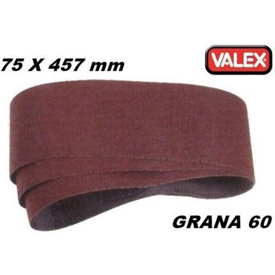 Valex Nastro Abrasivo Set 3 Pz Gr60 75x457 Smussatrice Levigatrice Ln860 1905141 Valex Nastro Abrasivo Set 3 Pz Gr60 75x457 Smussatrice Levigatrice Ln860 1905141