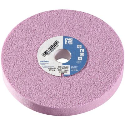 Ruota di smeriglio rosa 150 x 20 x 20 mm Metabo - Doppelschleifer Ruota di smeriglio rosa 150 x 20 x 20 mm Metabo - Doppelschleifer