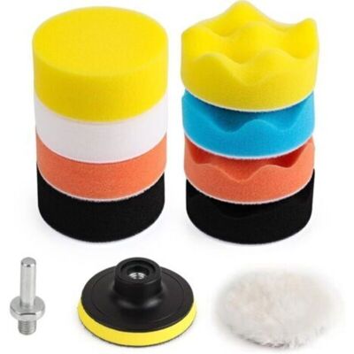 OEM Kit Di 11 Tamponi Lucidanti Da 80 Mm Per Punte Da Trapano M10, Tampone Lucidante In Lana Per Lucidatura, Levigatura E Ceratura Di Auto - Crezuo OEM Kit Di 11 Tamponi Lucidanti Da 80 Mm Per Punte Da Trapano M10, Tampone Lucidante In Lana Per Lucidatura, Levigatura E Ceratura Di Auto - Crezuo