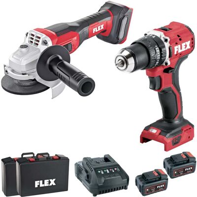 Flex Combo Kit L 125 Ec Ld + Pd 2g Ec Ld Tc 18v 5ah Flex Combo Kit L 125 Ec Ld + Pd 2g Ec Ld Tc 18v 5ah