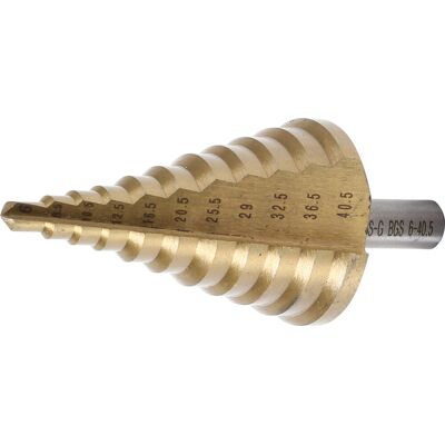 BGS TECHNIC Spacer Drill Con Passi Da 6 A 40,5 - BGS TECHNIC Spacer Drill Con Passi Da 6 A 40,5 -