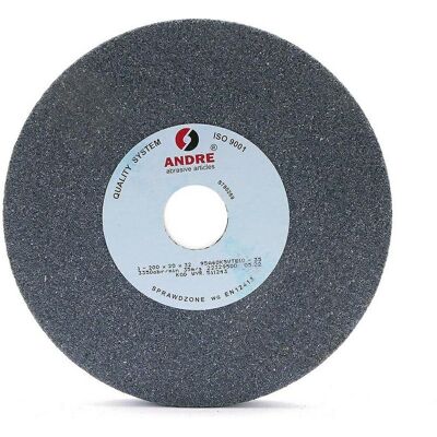 COCO Mola Abrasiva Piatta Andre 200 Mm X 20 Mm X 32 Mm 95a60k5vte10-35 Grigia "tipo 1" COCO Mola Abrasiva Piatta Andre 200 Mm X 20 Mm X 32 Mm 95a60k5vte10-35 Grigia "tipo 1"