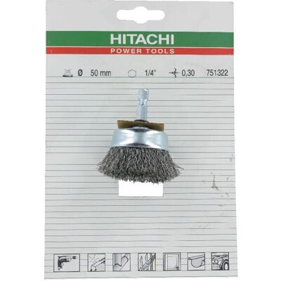 Hitachi Spazz.tonda 1/4" Perno Esag. 5 Hikoki 751322 Hitachi Spazz.tonda 1/4" Perno Esag. 5 Hikoki 751322