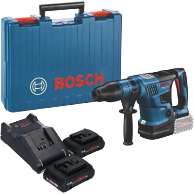 Martello Perforatore A Batteria Bosch Gbh 18v-36 C Professional 18 V 7 J Sds Max Brushless + 2 Batterie Procore Da 4,0 Ah + Caricabatterie + Valigetta Martello Perforatore A Batteria Bosch Gbh 18v-36 C Professional 18 V 7 J Sds Max Brushless + 2 Batterie Procore Da 4,0 Ah + Caricabatterie + Valigetta